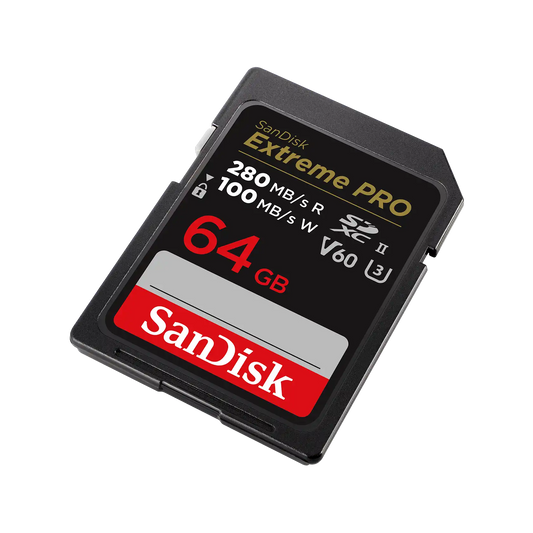 SanDisk Extreme PRO SDXC™ UHS-II Card - 64GB