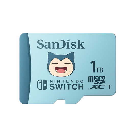 SanDisk Pokémon Snorlax microSD Card - 1TB