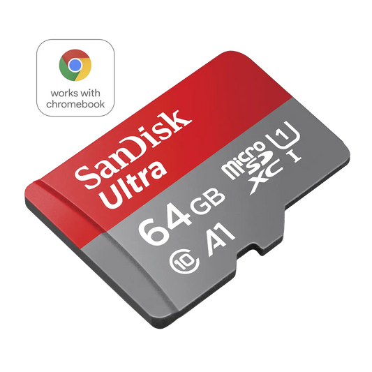 SanDisk Ultra® microSDXC™ UHS-I Card with Adapter - 64GB
