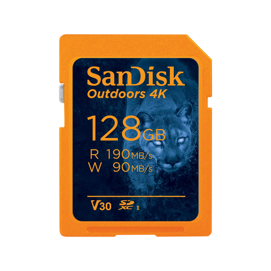 SanDisk Outdoors 4K SDXC UHS-I Card - 64GB 2-Pack