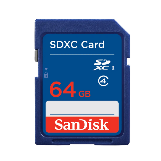 SDHC/SDXC Memory Card 64GB