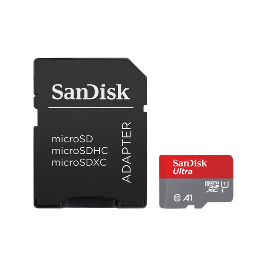 SanDisk Ultra® microSDHC™ UHS-I Card with Adapter - 32GB